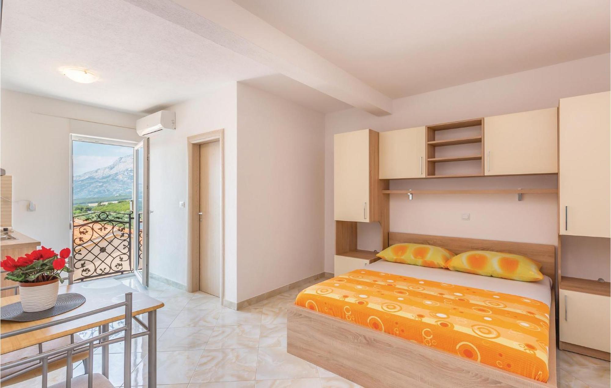 Nice Studio In Krvavica With Kitchen Exterior photo